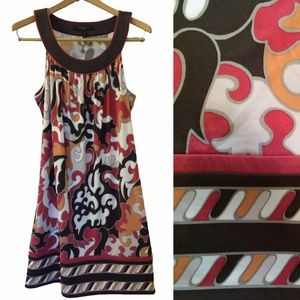 BCBGMaxAzria Yoke mod dress